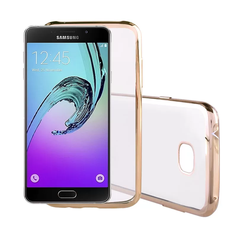 VOLTE-TEL ELECTROPLATING ΘΗΚΗ SAMSUNG A3 2016 A310 FACEPLATE  GOLD