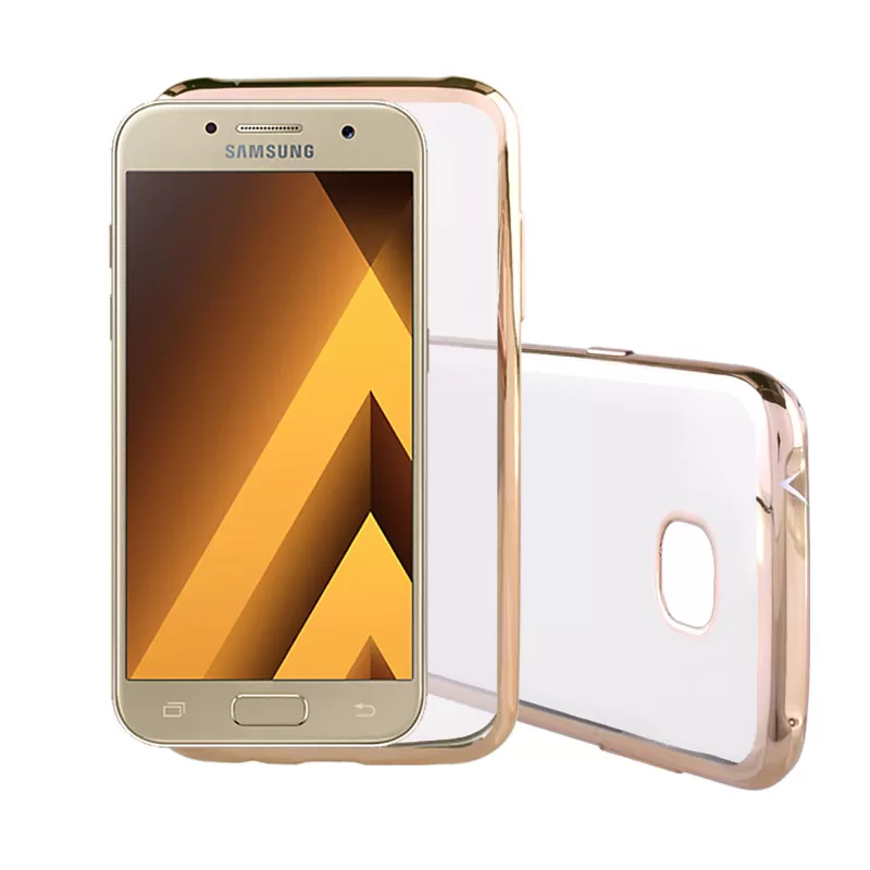 VOLTE-TEL ELECTROPLATING ΘΗΚΗ SAMSUNG A3 2017 A320 FACEPLATE  GOLD