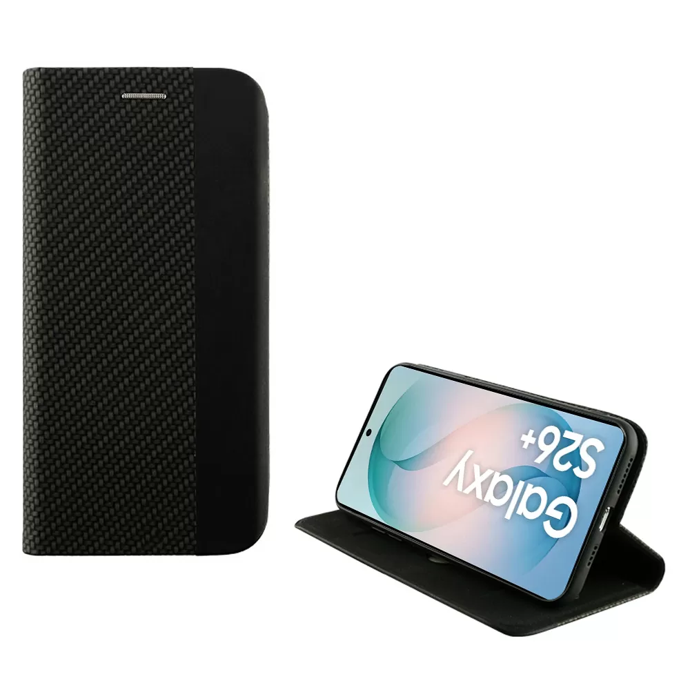 IDOL 1991 ELITE ΘΗΚΗ SAMSUNG S26 PLUS 5G 6.7in  ANTI-RFID BOOK STAND BLACK