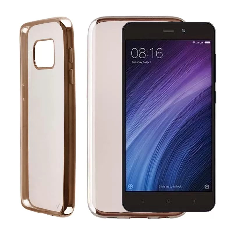 VOLTE-TEL ELECTROPLATING ΘΗΚΗ XIAOMI REDMI 4A 5.0" FACEPLATE  GOLD