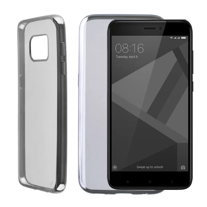 VOLTE-TEL ELECTROPLATING ΘΗΚΗ XIAOMI REDMI 4X 5.0" FACEPLATE  GREY
