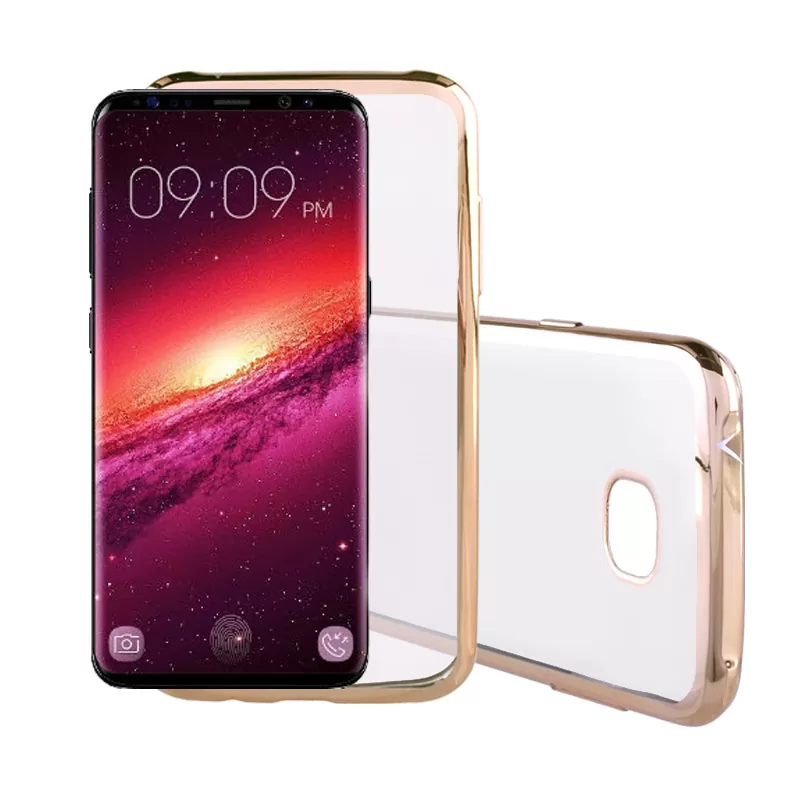 VOLTE-TEL ELECTROPLATING ΘΗΚΗ SAMSUNG S9 G960 5.8" FACEPLATE  GOLD