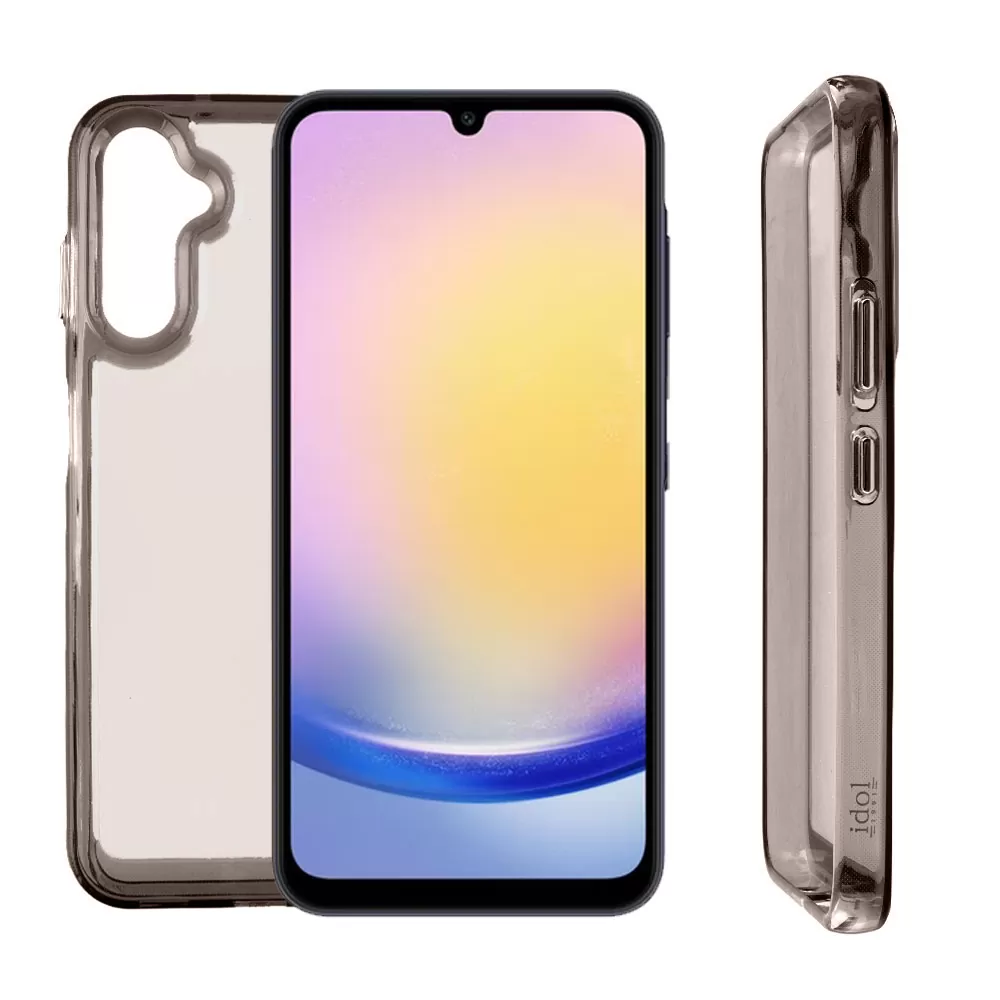 IDOL 1991 CRISTALYTE TPU ΘΗΚΗ SAMSUNG A25 5G A256 6.5in CAMERA GUARD ΔΙΑΦΑΝΗ ΓΚΡΙ