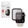 VOLTE-TEL PLEXI TEMPERED GLASS APPLE WATCH SE 2022/SE 2025 44mm 1.78in 3D EDGE 0.30mm FULL GLUE FULL COVER BLACK