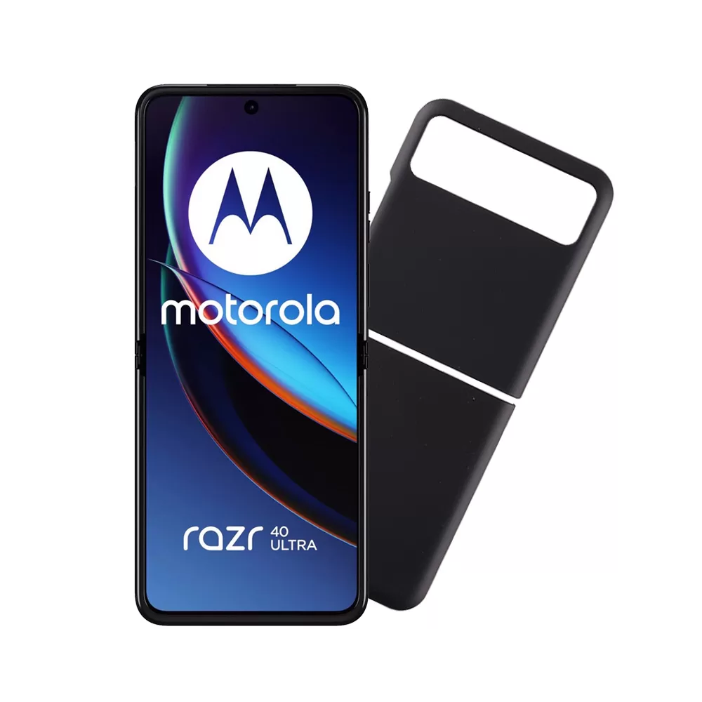 VOLTE-TEL PC SILICON ΘΗΚΗ MOTOROLA RAZR 40 5G 6.9in BLACK