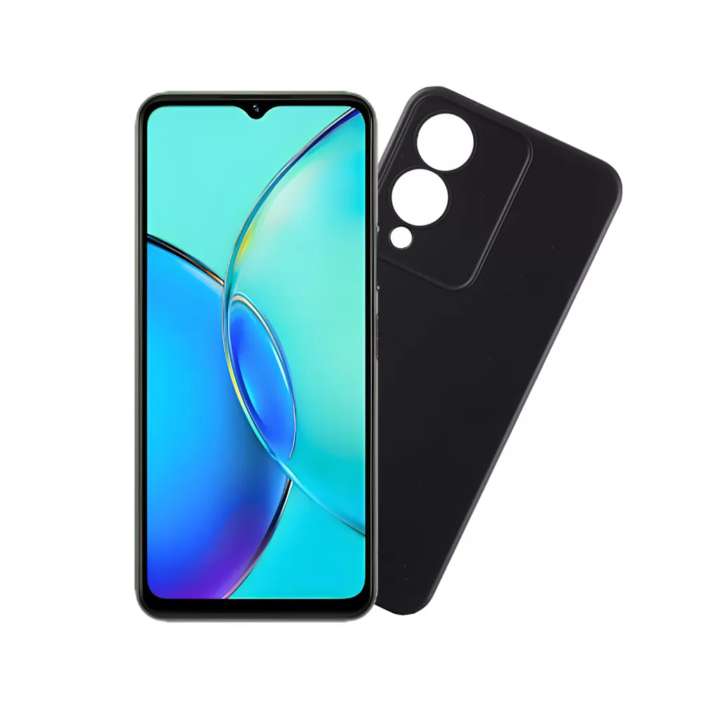 VOLTE-TEL SILICON TPU ΘΗΚΗ VIVO Y17s 6.56in  FULL CAMERA PROTECTION BLACK