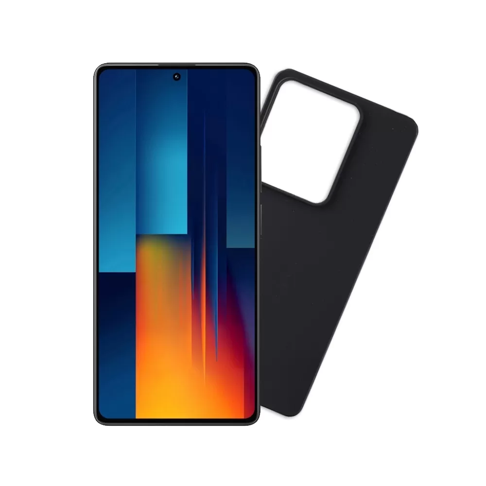 VOLTE-TEL SILICON TPU ΘΗΚΗ XIAOMI POCO M6 PRO 4G 6.67in  CAMERA GUARD BLACK