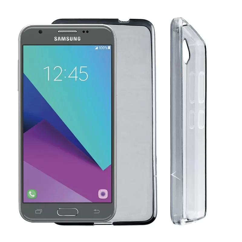 VOLTE-TEL SLIMCOLOR TPU ΘΗΚΗ SAMSUNG J3 2017 J330 ΔΙΑΦΑΝΗ ΓΚΡΙ