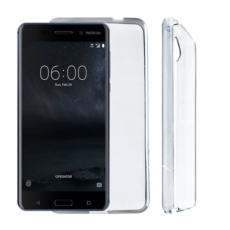 VOLTE-TEL SLIMCOLOR TPU ΘΗΚΗ NOKIA 6 5.5in ΔΙΑΦΑΝΗ