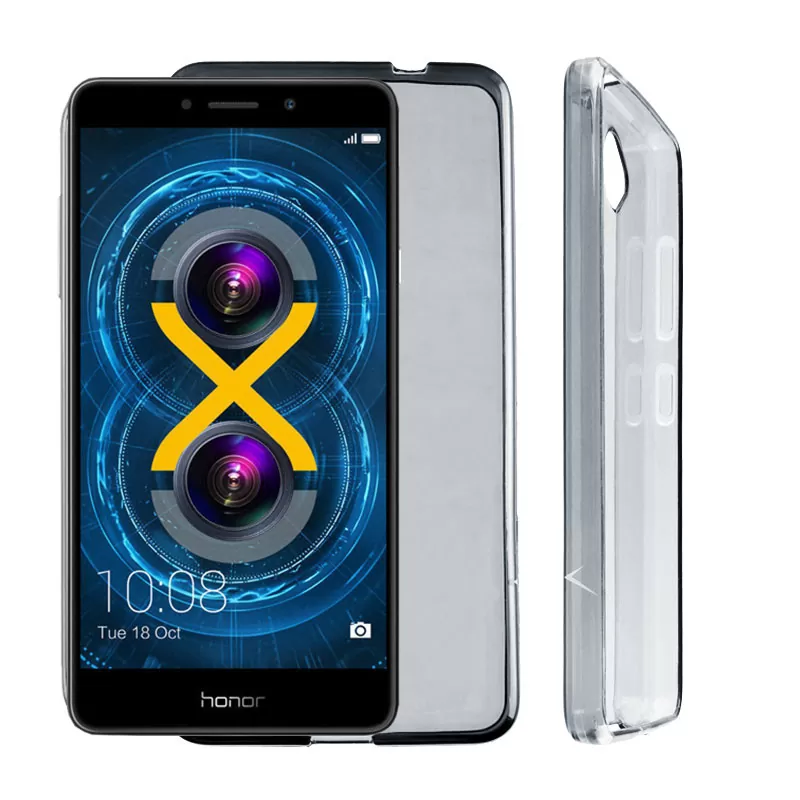 VOLTE-TEL SLIMCOLOR TPU ΘΗΚΗ HONOR 6X ΔΙΑΦΑΝΗ ΓΚΡΙ