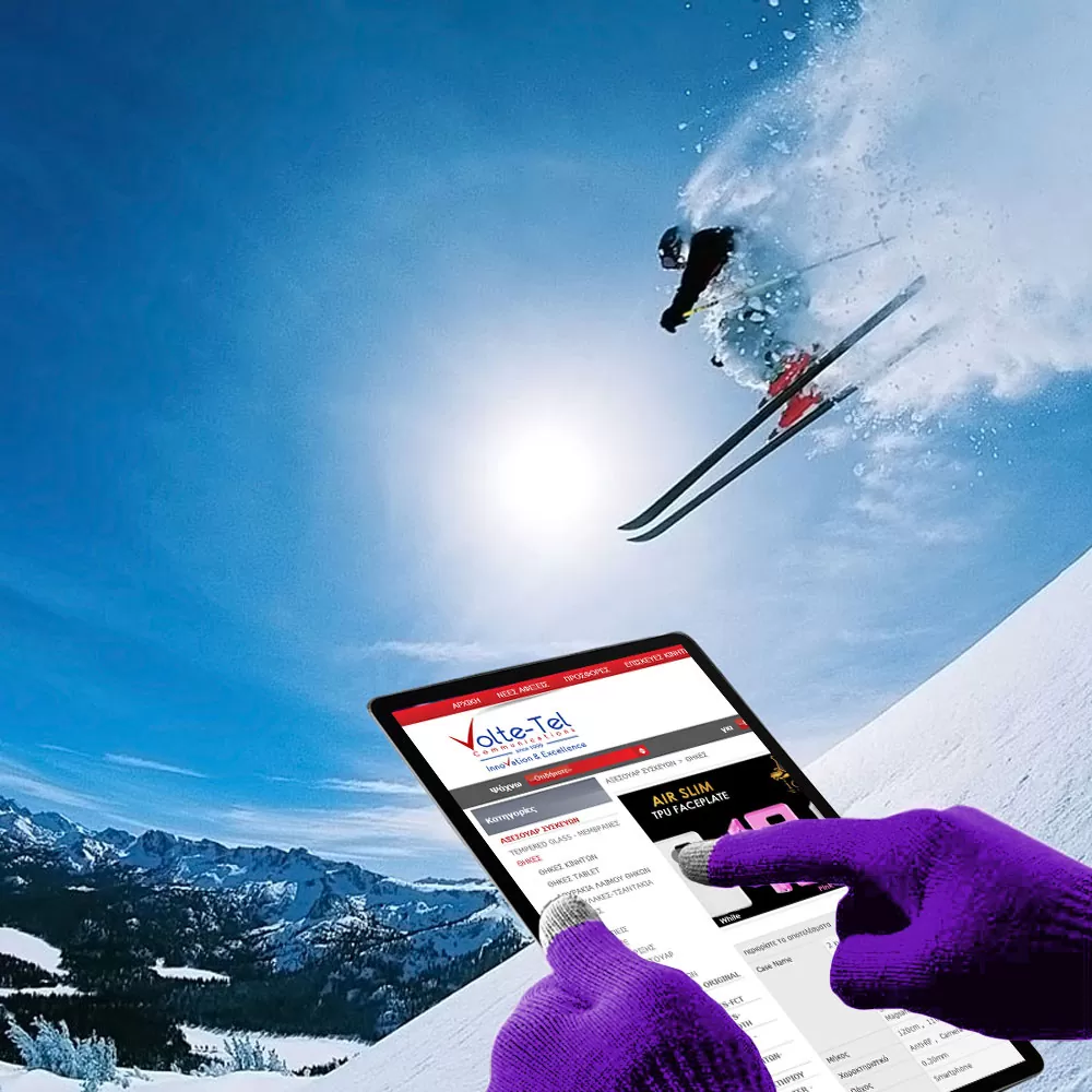 ΓΑΝΤΙΑ ΑΦΗΣ ΓΙΑ ΟΘΟΝΕΣ TOUCH PURPLE VOLTE-TEL - Image 5