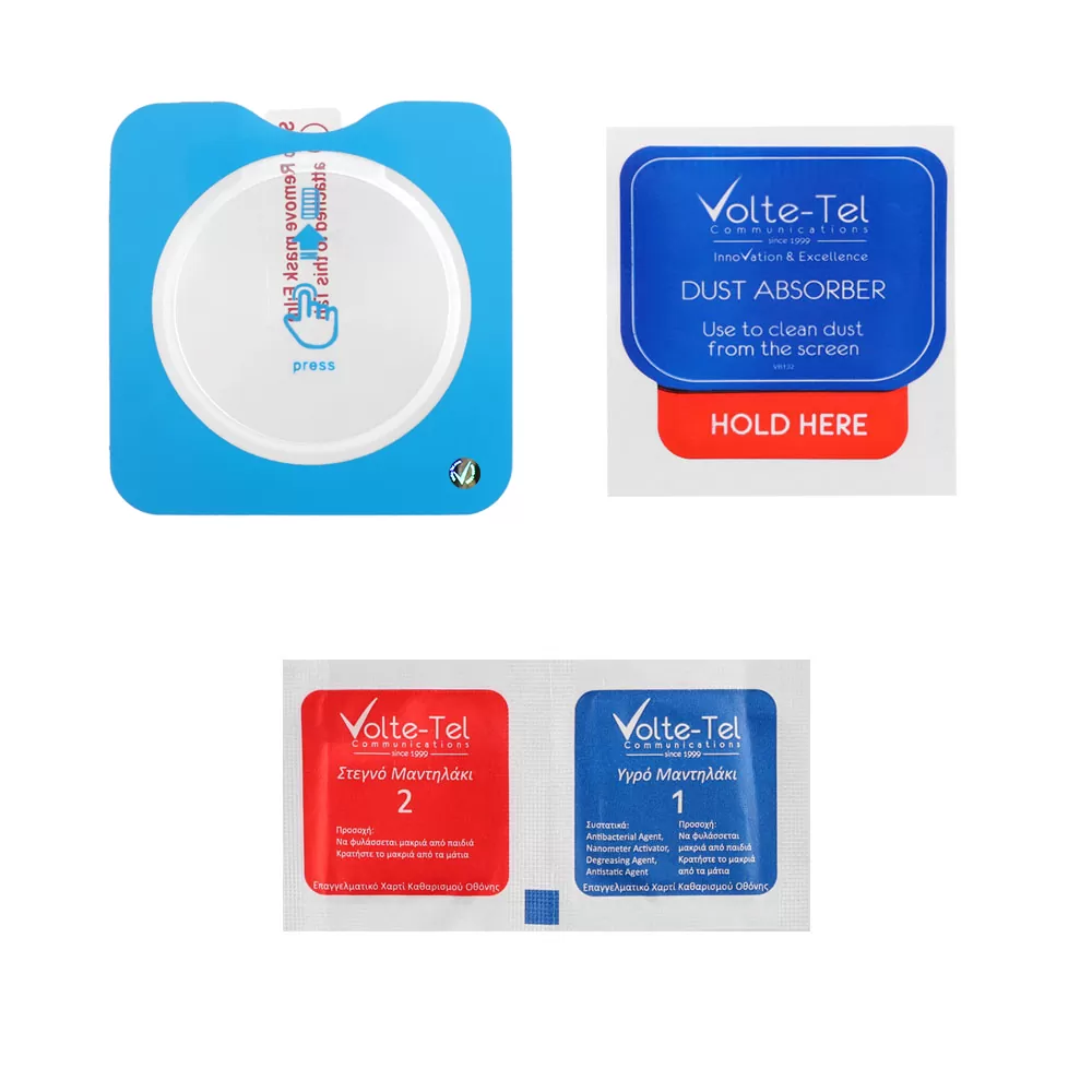 VOLTE-TEL TEMPERED GLASS SAMSUNG WATCH 4 40mm 1.2in 9H 0.30mm 2.5D EASY APPLICATION FULL GLUE FULL COVER TRANSPARENT - Image 3