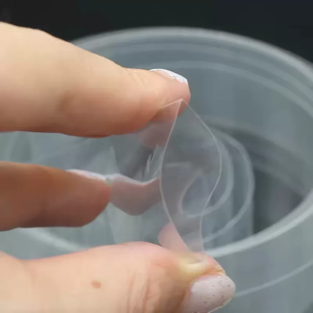 HYPER-FIX PVC ΔΙΑΦΑΝΗ ΘΕΡΜΟΣΥΣΤΕΛΛΟΜΕΝΗ ΤΑΙΝΙΑ ΜΠΑΤΑΡΙΩΝ 18650/ΠΑΝΤΟΣ ΤΥΠΟΥ 85mm 2 ΜΕΤΡΑ - Image 5
