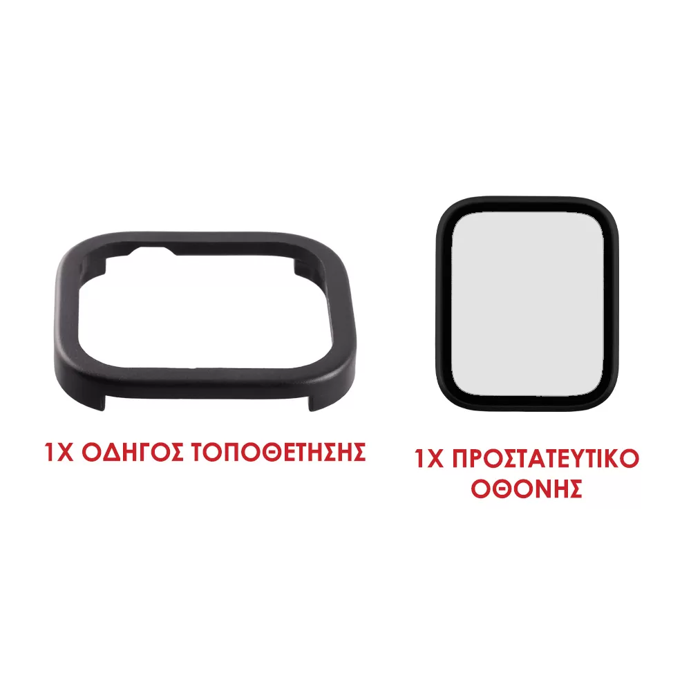 VOLTE-TEL ALUMINIUM TEMPERED GLASS APPLE WATCH 4/5/6/SE 40mm 3D CURVED 1.57in 0.30mm FULL COVER & INSTALLATION TOOL BLUE - Image 5