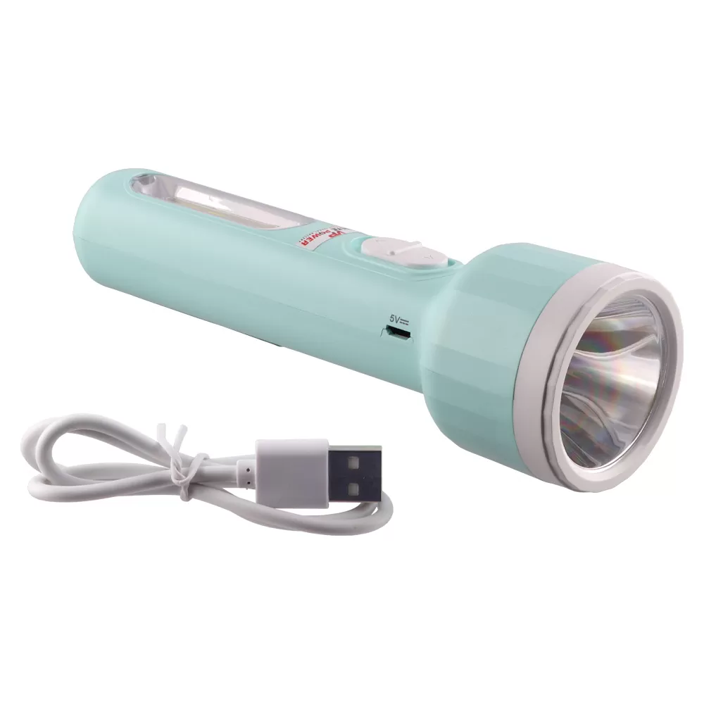 VOLTE POWER VP1832 ΦΑΚΟΣ ΧΕΙΡΟΣ 3W LED 180 LUMENS ΚΑΟΥΤΣΟΥΚ ΜΕΝΤΑ ΠΡΑΣΙΝΟ - Image 4