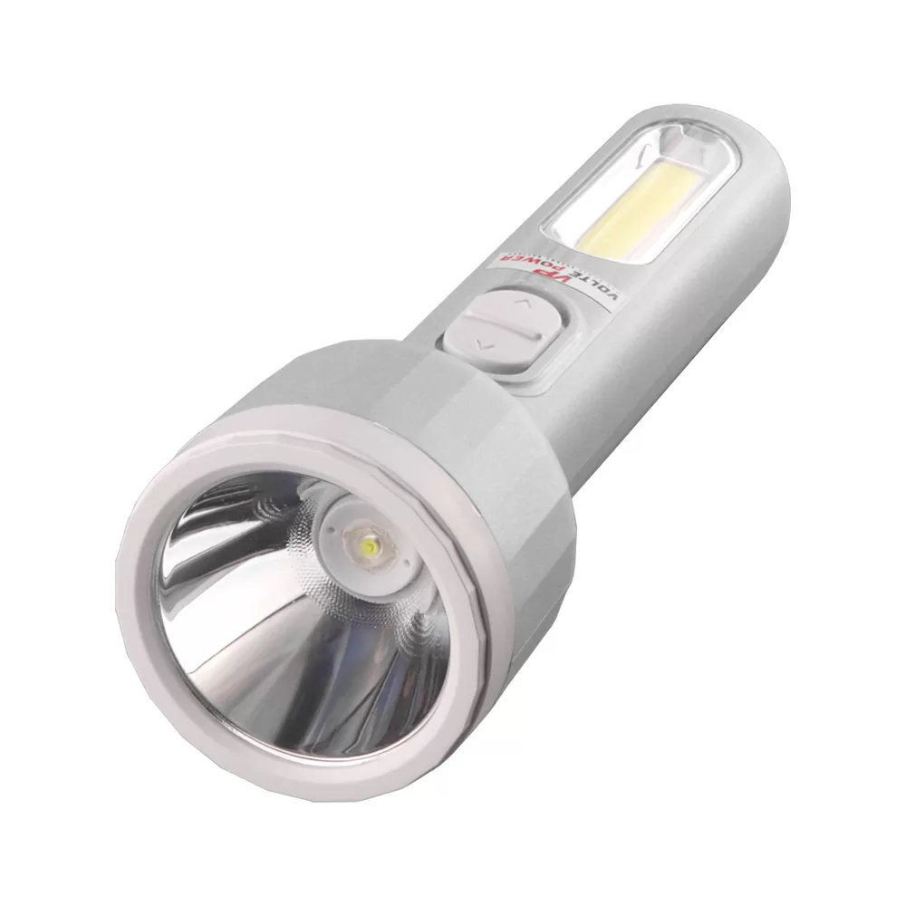 VOLTE POWER VP1832 ΦΑΚΟΣ ΧΕΙΡΟΣ 3W LED 180 LUMENS ΚΑΟΥΤΣΟΥΚ ΓΚΡΙ - Image 5