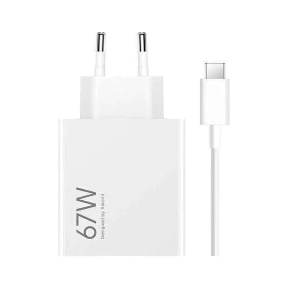 TRAVEL XIAOMI BHR9465EU HYPERCHARGE USB A 5V/3A 5-20V/6.2A/3.25A 67W + USB A TO TYPE C 3A WHITE PACKING OR - Image 4