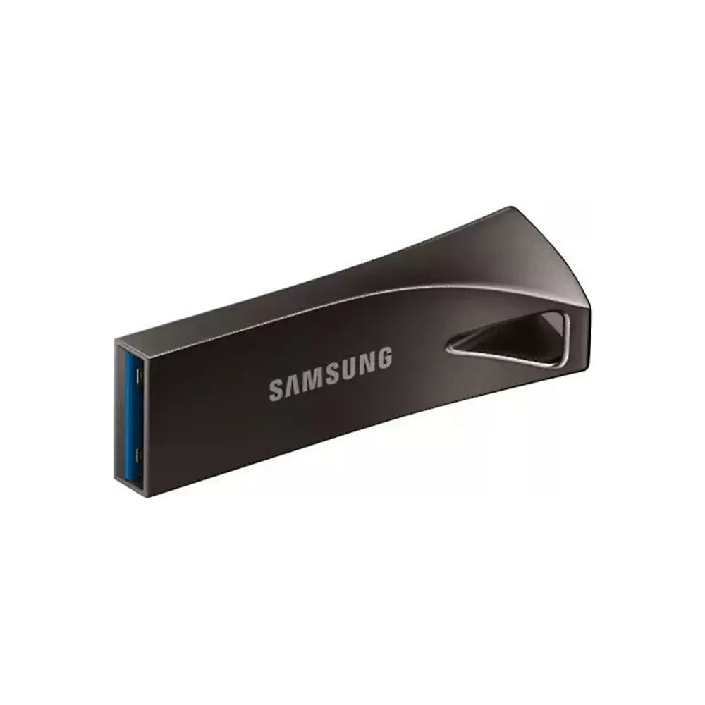 SAMSUNG USB FLASH DRIVE 128GB BAR PLUS USB-A 3.1 MUF-64BE4APC (400Mbps) GREY - Image 2