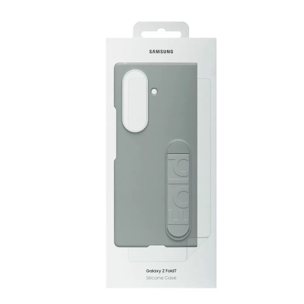ΘΗΚΗ SAMSUNG GALAXY Z FOLD 7 5G F966 SILICONE COVER EF-MF966CJEGWW GREY PACKING OR - Image 2
