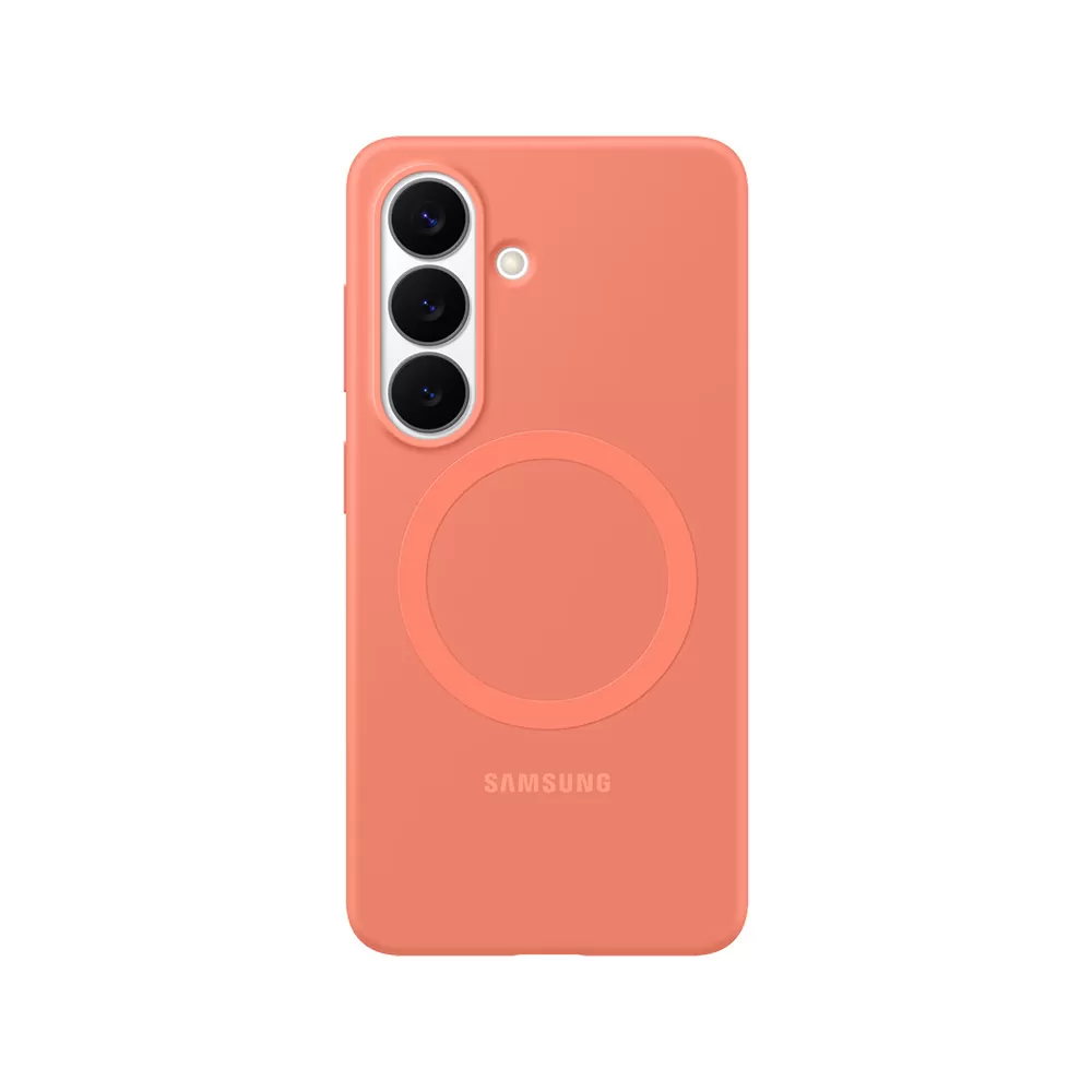 ΘΗΚΗ SAMSUNG S26 5G S942 SILICONE MAGNET COVER EF-ES942COEGWW CORAL RED PACKING OR - Image 3