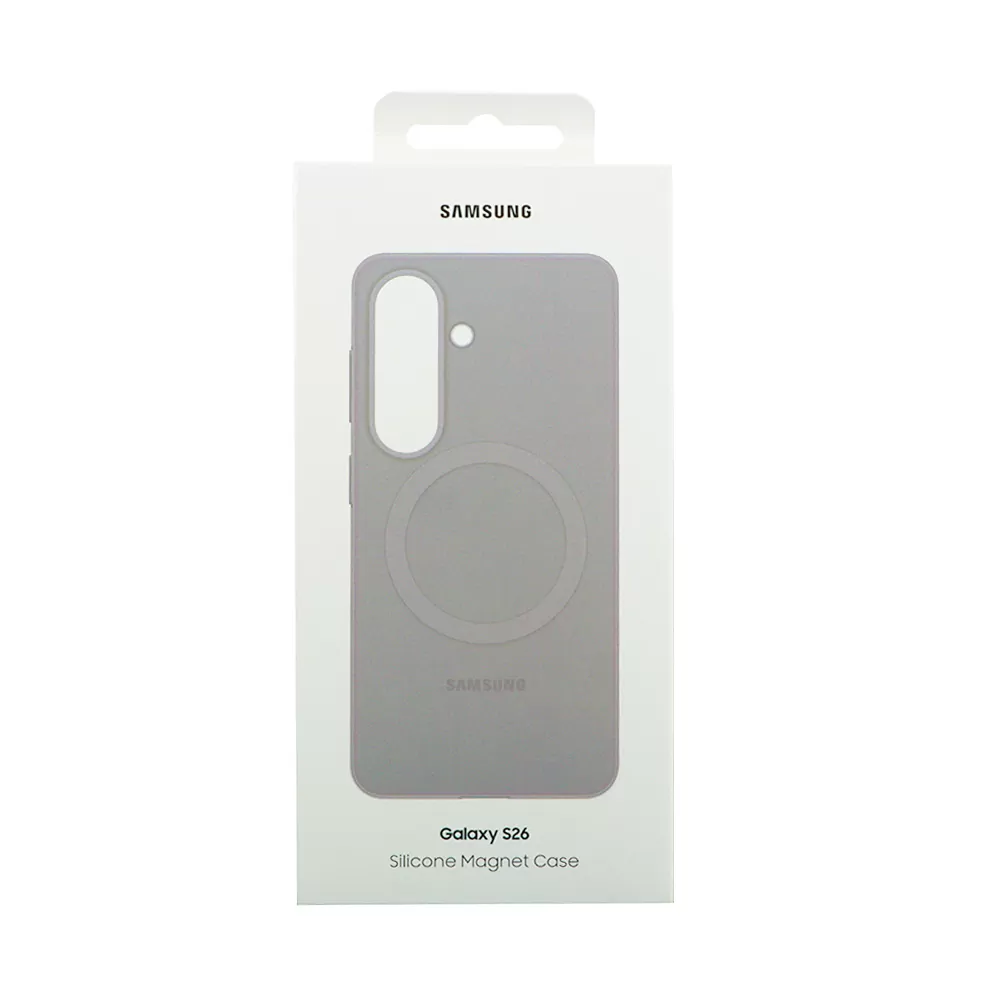 ΘΗΚΗ SAMSUNG S26 5G S942 SILICONE MAGNET COVER EF-ES942CJEGWW GREY PACKING OR - Image 2