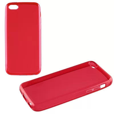 VOLTE-TEL SLIMCOLOR TPU ΘΗΚΗ IPHONE 5C ΔΙΑΦΑΝΗ ΚΟΚΚΙΝΗ - Image 3