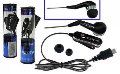 HANDS FREE NOKIA 8800arte/8600luna ROPE VOLTETEL VT607+VT237 ON/OFF2pcs BLACK - Image 2