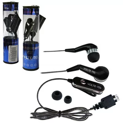 HANDS FREE LG KG800/KU990 ROPE VOLTE-TEL VT607+VT237 STEREO ON/OFF 2pcs BLACK - Image 3