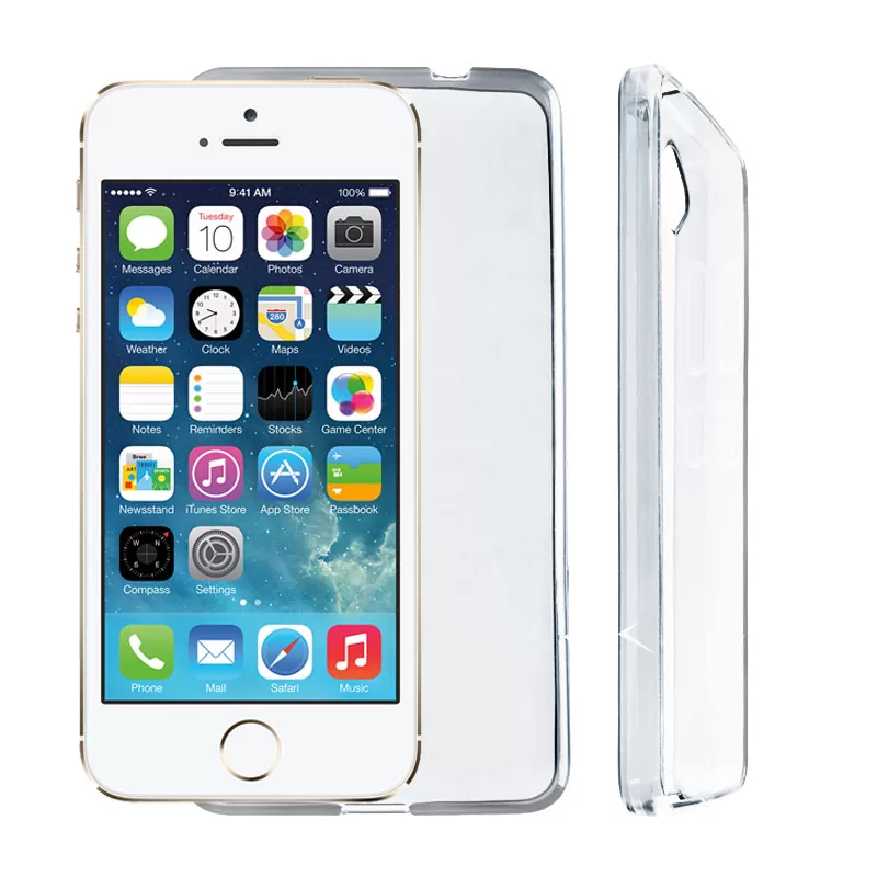 VOLTE-TEL SLIMCOLOR TPU ΘΗΚΗ IPHONE SE/5/5S ΔΙΑΦΑΝΗ
