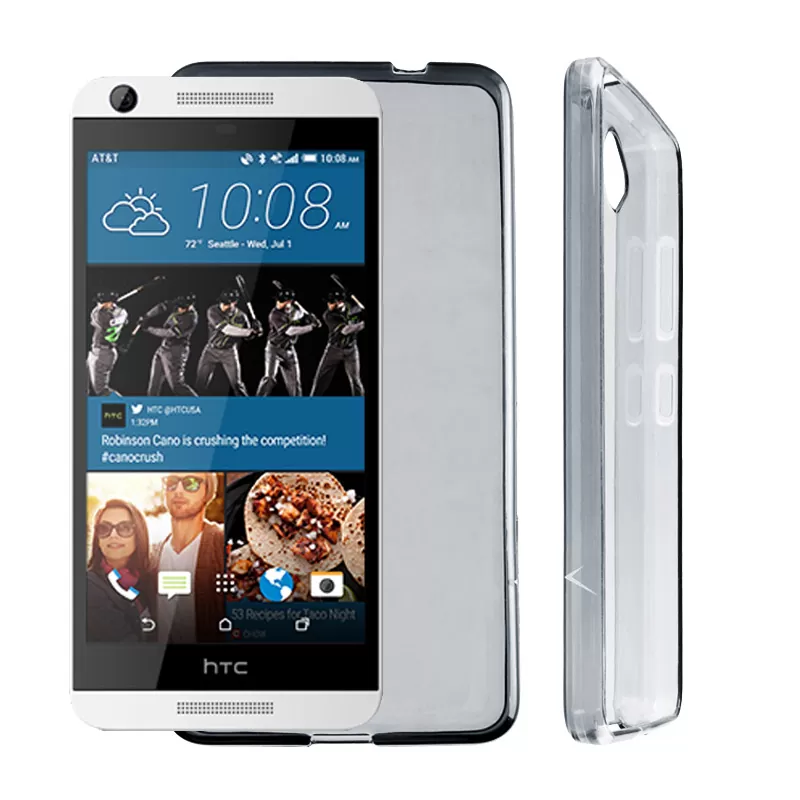 VOLTE-TEL SLIMCOLOR TPU ΘΗΚΗ HTC DESIRE 626 ΔΙΑΦΑΝΗ ΓΚΡΙ