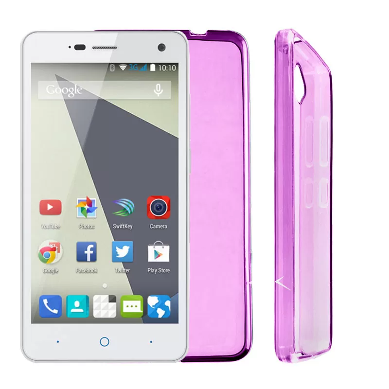 VOLTE-TEL SLIMCOLOR TPU ΘΗΚΗ ZTE BLADE L3 5.0in ΔΙΑΦΑΝΗ ΡΟΖ