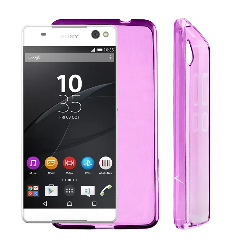 VOLTE-TEL SLIMCOLOR TPU ΘΗΚΗ SONY XPERIA C5 ULTRA E5506 ΔΙΑΦΑΝΗ ΡΟΖ