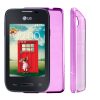 VOLTE-TEL ΘΗΚΗ LG L35 D150 SLIMCOLOR TPU ΔΙΑΦΑΝΗ ΡΟΖ