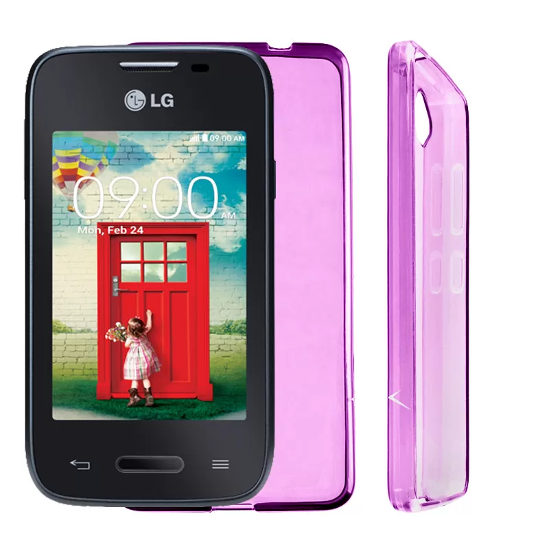 VOLTE-TEL ΘΗΚΗ LG L35 D150 SLIMCOLOR TPU ΔΙΑΦΑΝΗ ΡΟΖ