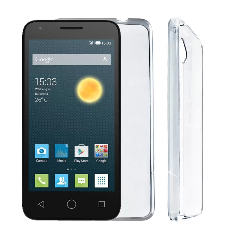 VOLTE-TEL ΘΗΚΗ ALCATEL PIXI 4.5" 4G 4027D SLIMCOLOR TPU ΔΙΑΦΑΝΗ