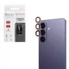 VOLTE-TEL CAMERA GLASS COVER SAMSUNG S26 5G 6.3in 9H 0.33MM EASY APPLICATION WITH STRASS ORANGE