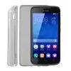 IDOL 1991 ΘΗΚΗ HUAWEI ASCEND Y540 ULTRA THIN TPU 0.3mm ΔΙΑΦΑΝΗ ΓΚΡΙ