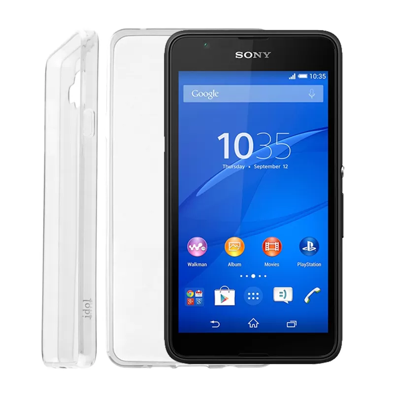 IDOL 1991 ΘΗΚΗ SONY E4G E2003/E2006 ULTRA THIN TPU 0.3mm ΔΙΑΦΑΝΗ