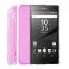 IDOL 1991 ΘΗΚΗ SONY Z5 E6653 ULTRA THIN TPU 0.3mm ΔΙΑΦΑΝΗ ΡΟΖ