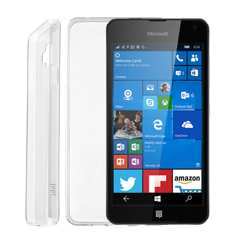 IDOL 1991 ULTRA THIN TPU ΘΗΚΗ MICROSOFT LUMIA 650 5in 0.3mm ΔΙΑΦΑΝΗ