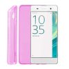 IDOL 1991 ΘΗΚΗ SONY XPERIA XA 5.0" ULTRA THIN TPU 0.3mm ΔΙΑΦΑΝΗ ΡΟΖ