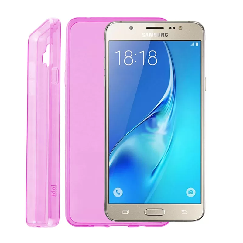 IDOL 1991 ULTRA THIN TPU ΘΗΚΗ SAMSUNG J5 2016 J510 0.3mm ΔΙΑΦΑΝΗ ΡΟΖ