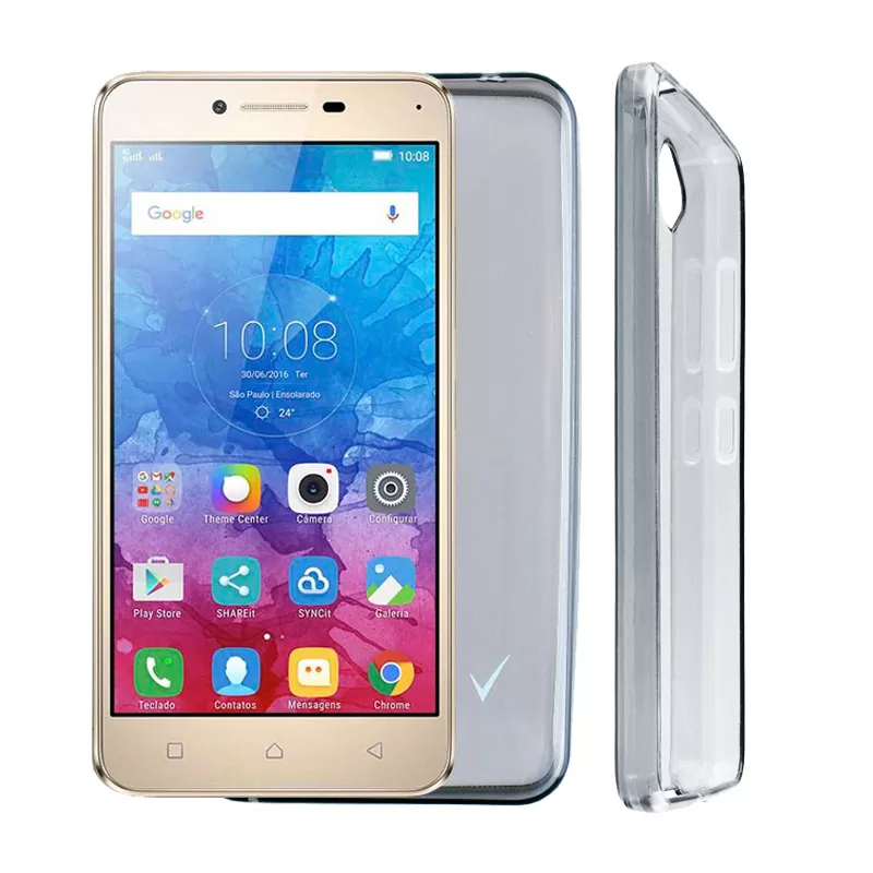 VOLTE-TEL SLIMCASE ΘΗΚΗ LENOVO VIBE K5 A6020 5.0in TPU GREY - Image 2