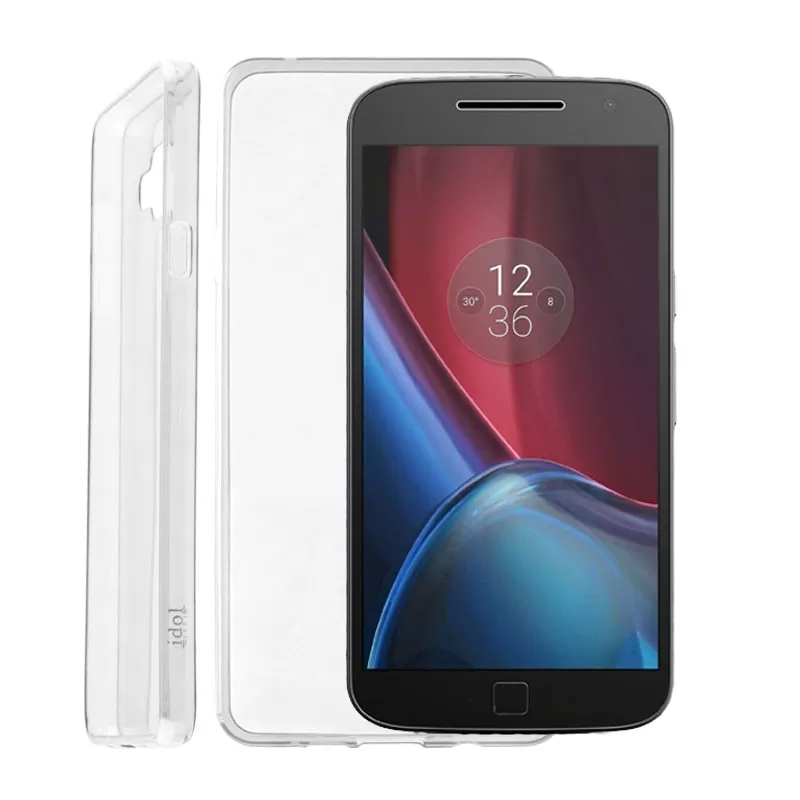 IDOL 1991 ULTRA THIN TPU ΘΗΚΗ MOTOROLA MOTO G4 PLUS XT1642 0.3mm ΔΙΑΦΑΝΗ