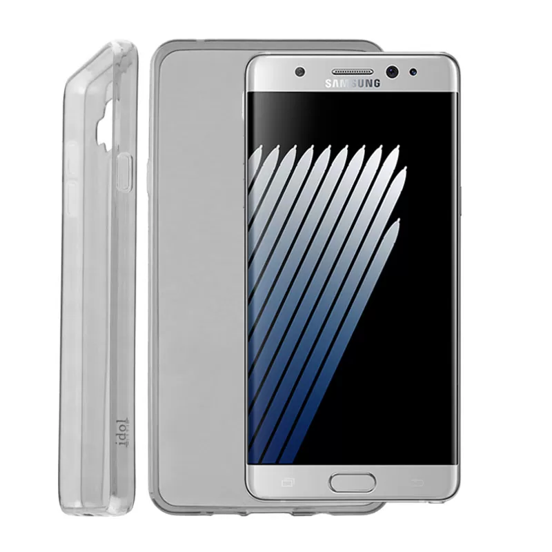 IDOL 1991 ULTRA THIN TPU ΘΗΚΗ SAMSUNG NOTE FE 0.3mm ΔΙΑΦΑΝΗ ΓΚΡΙ
