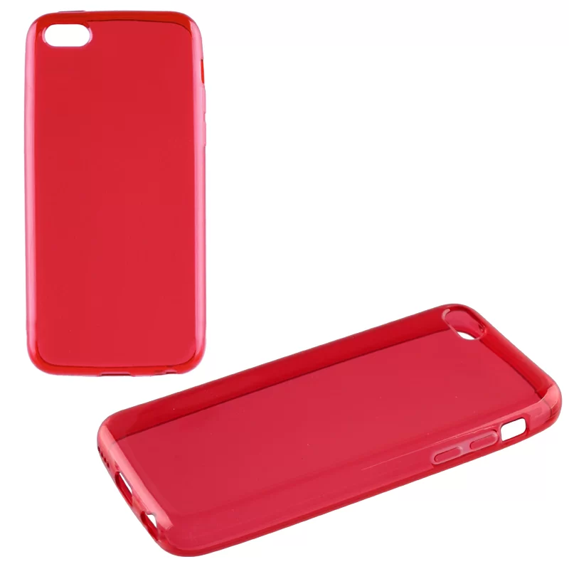 VOLTE-TEL SLIMCOLOR TPU ΘΗΚΗ IPHONE 5C ΔΙΑΦΑΝΗ ΚΟΚΚΙΝΗ