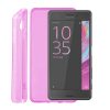 IDOL 1991 ΘΗΚΗ SONY XPERIA X PERFORMANCE F8131 ULTRA THIN TPU 0.3mm ΔΙΑΦΑΝΗ ΡΟΖ