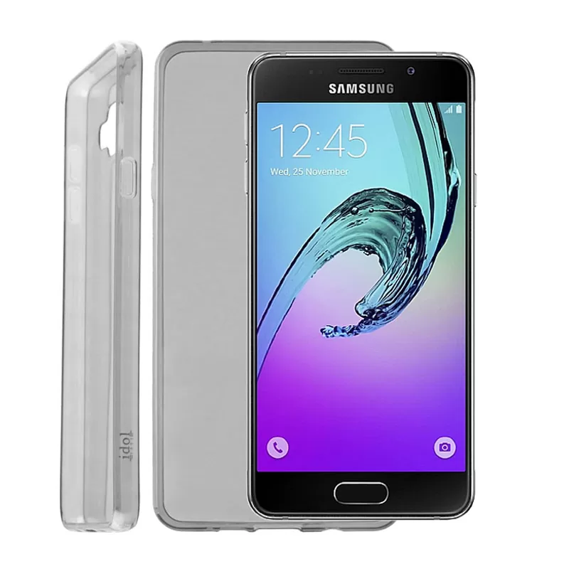 IDOL 1991 ULTRA THIN TPU ΘΗΚΗ SAMSUNG A3 2016 A310 0.3mm ΔΙΑΦΑΝΗ ΓΚΡΙ