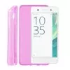 IDOL 1991 ΘΗΚΗ SONY XPERIA E5 F3311 ULTRA THIN TPU 0.3mm ΔΙΑΦΑΝΗ ΡΟΖ