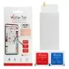 VOLTE-TEL TEMPERED GLASS LG V20 5.7in 9H 0.26mm 2.5D FULL GLUE FULL COVER